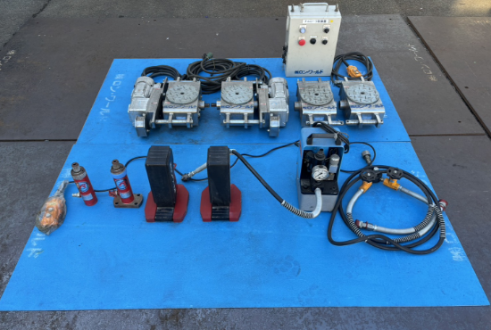 電動ローラー・電動ジャッキセット